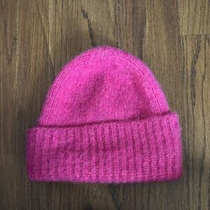 Cozy Pink Knit Beanie by Madewell
